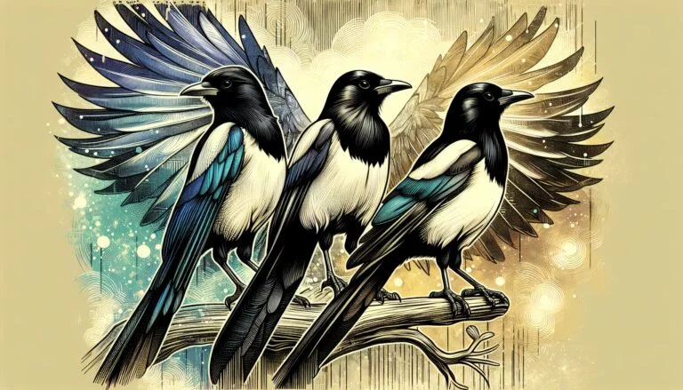 3 magpies spiritual meaning