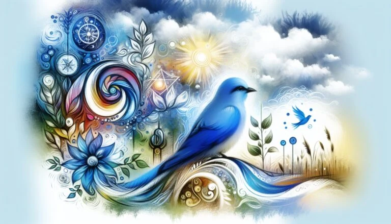 Blue bird spiritual meaning