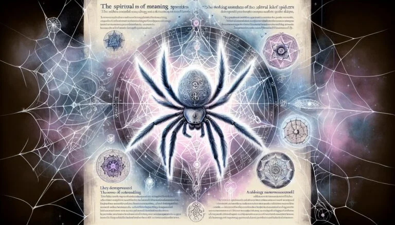 Spiders spiritual meaning