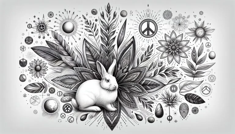 White rabbits spiritual meaning