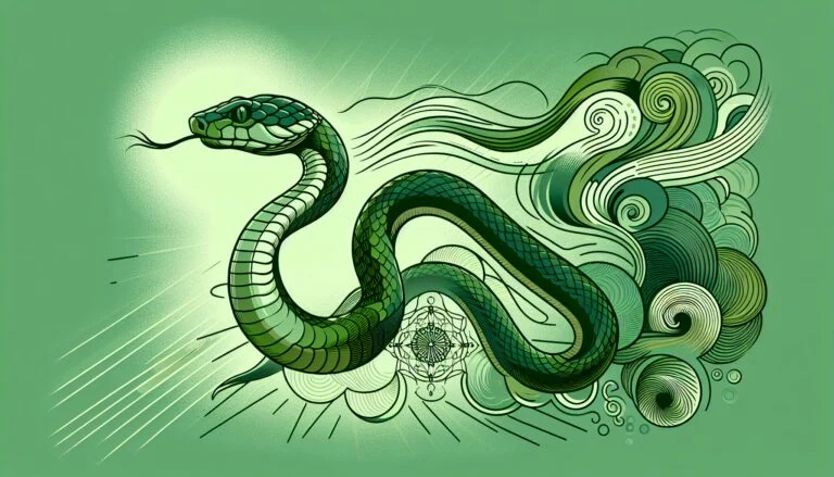 Spiritual meaning of green snake