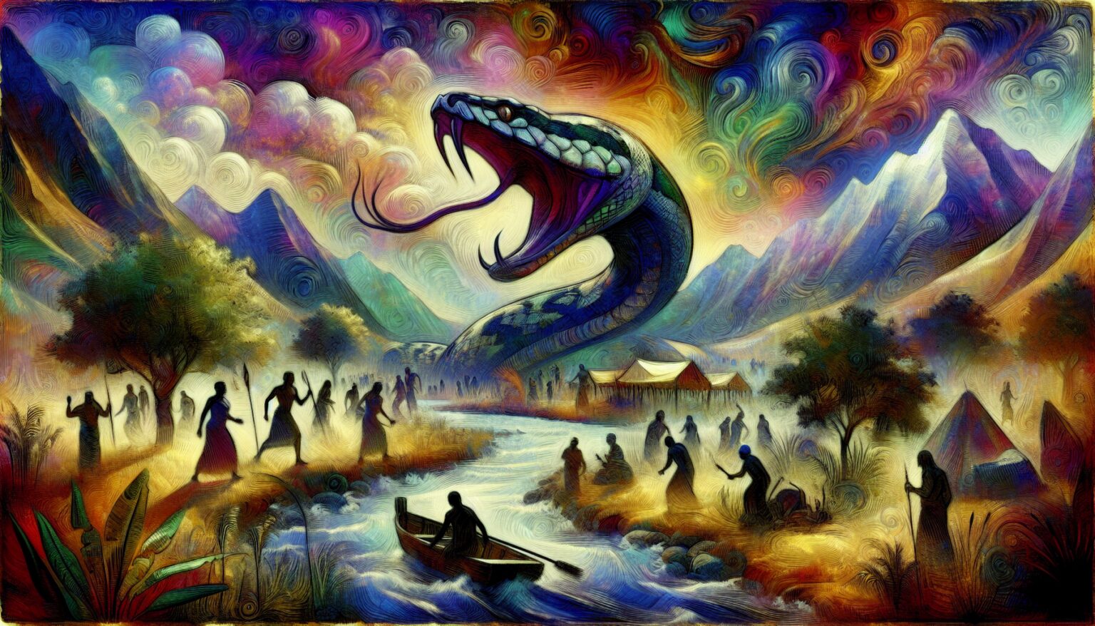 Spiritual meaning of anaconda attack