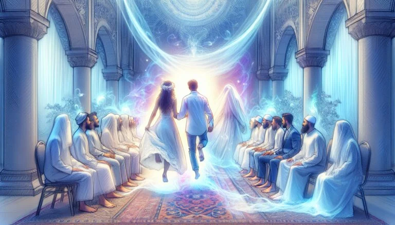Spiritual meaning of barefoot wedding