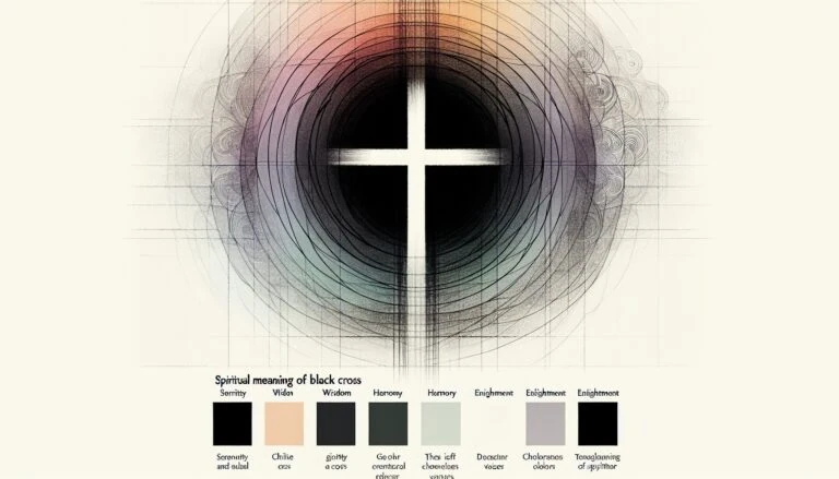 Spiritual meaning of black cross