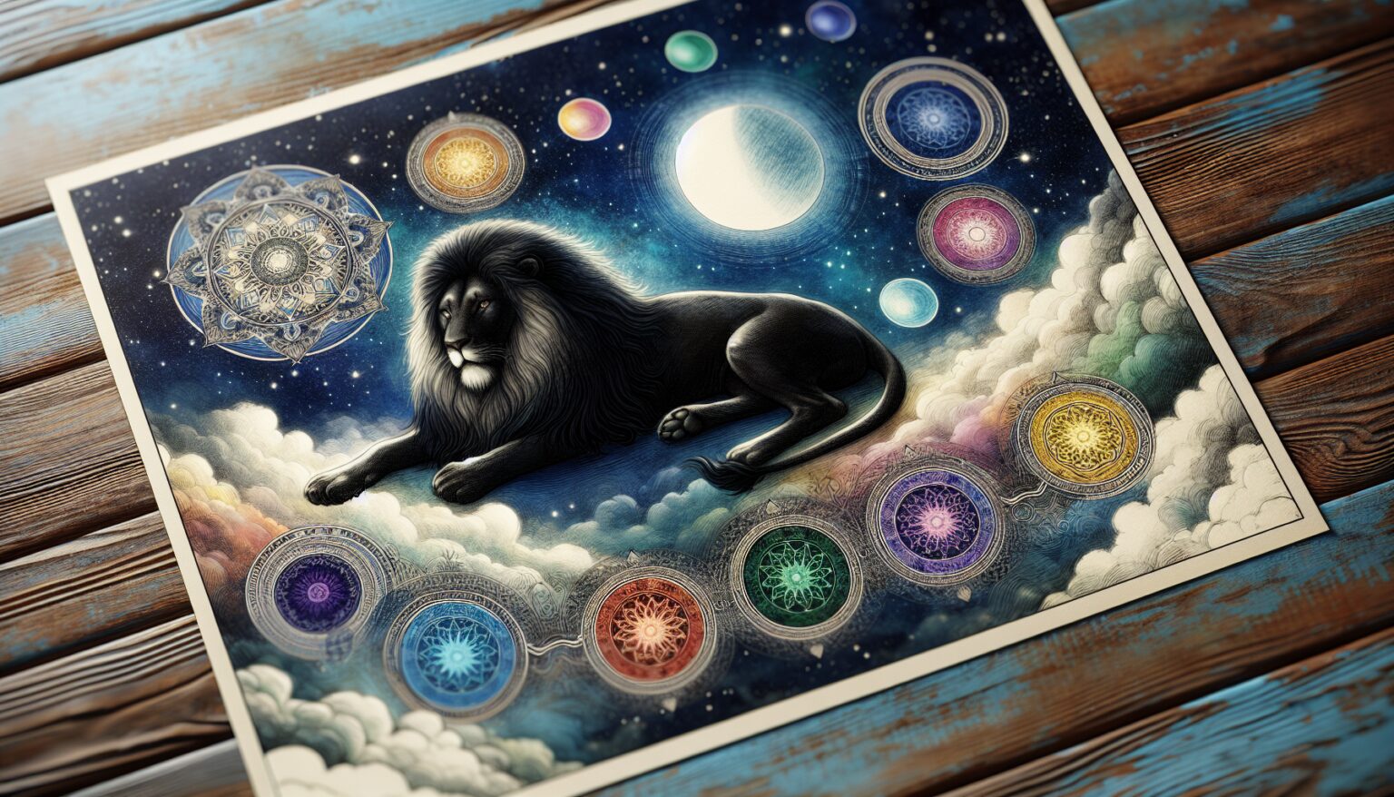 Spiritual meaning of black lion