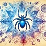 Spiritual meaning of blue spider