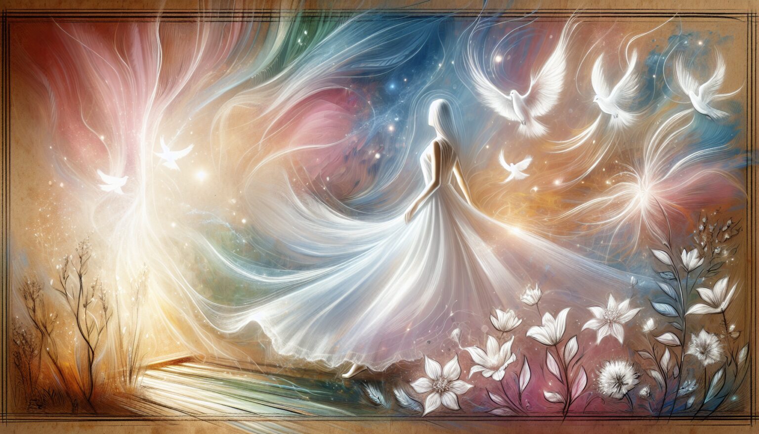 Spiritual meaning of white dress