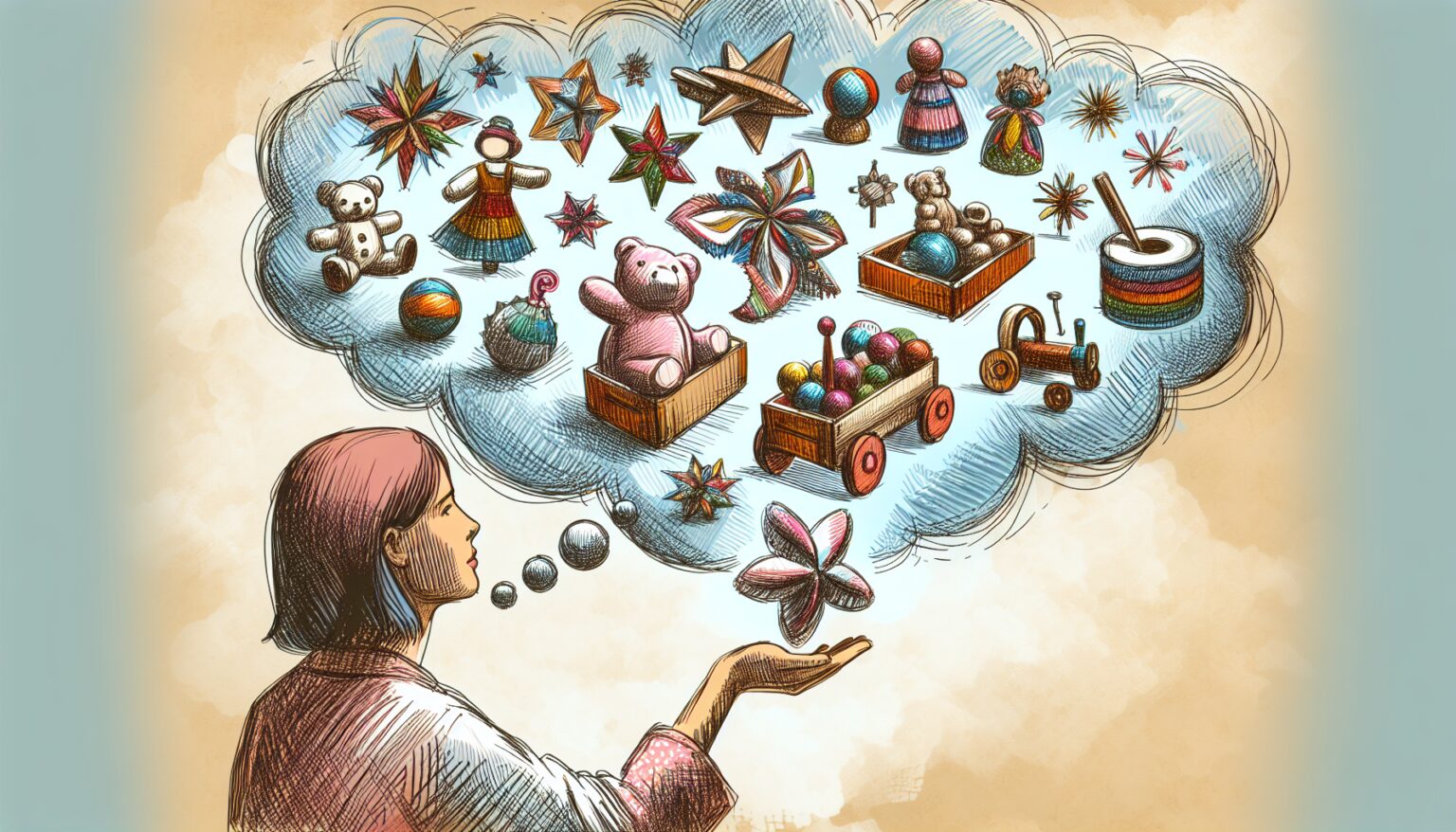 Aunt Dreams of Special Toys from Germany