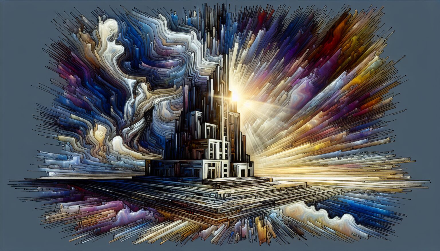 Building collapsing spiritual meaning