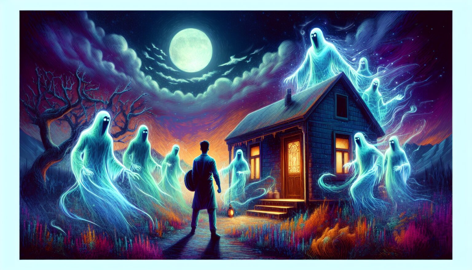 Defending Home from Ghosts in My Dream