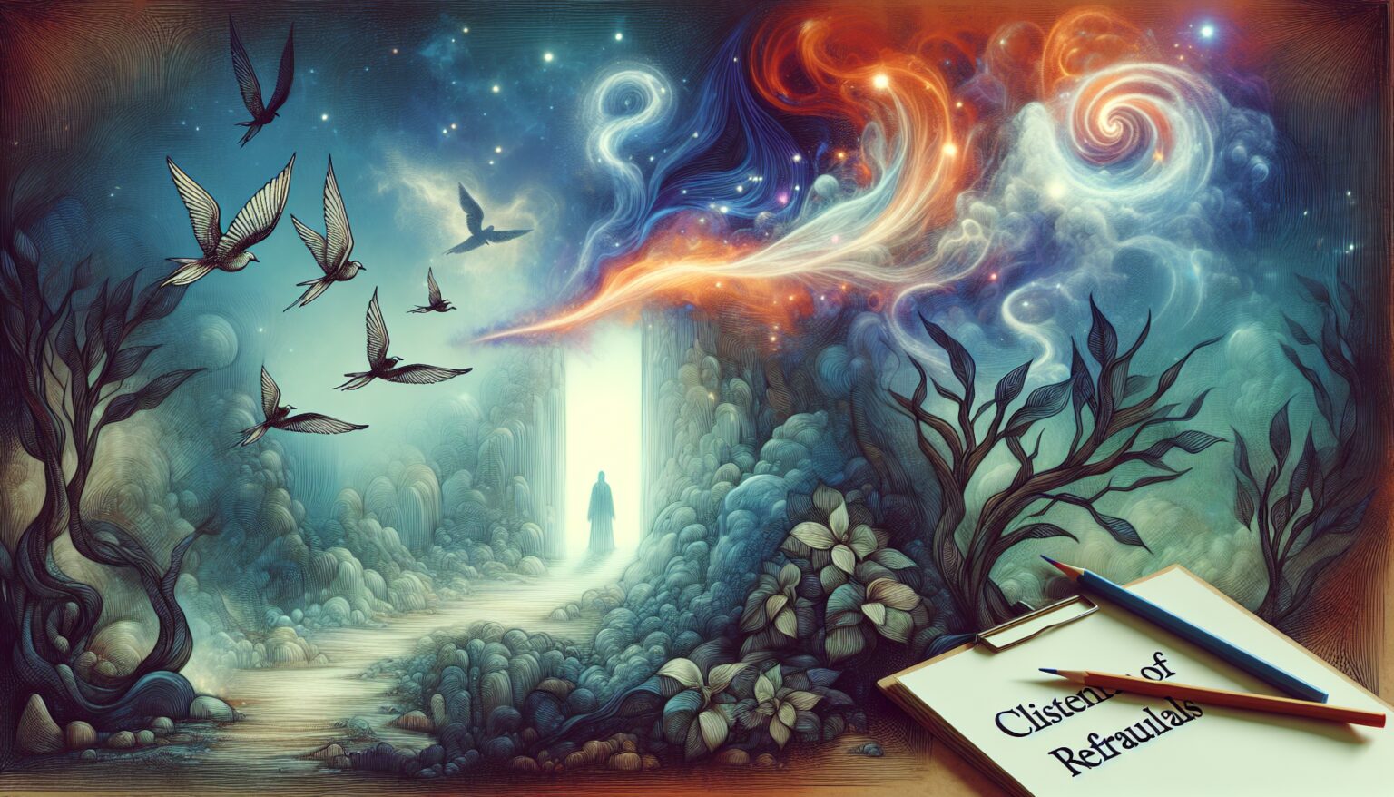 Dream Analysis: Decoding Client Referrals in a Mystic Realm