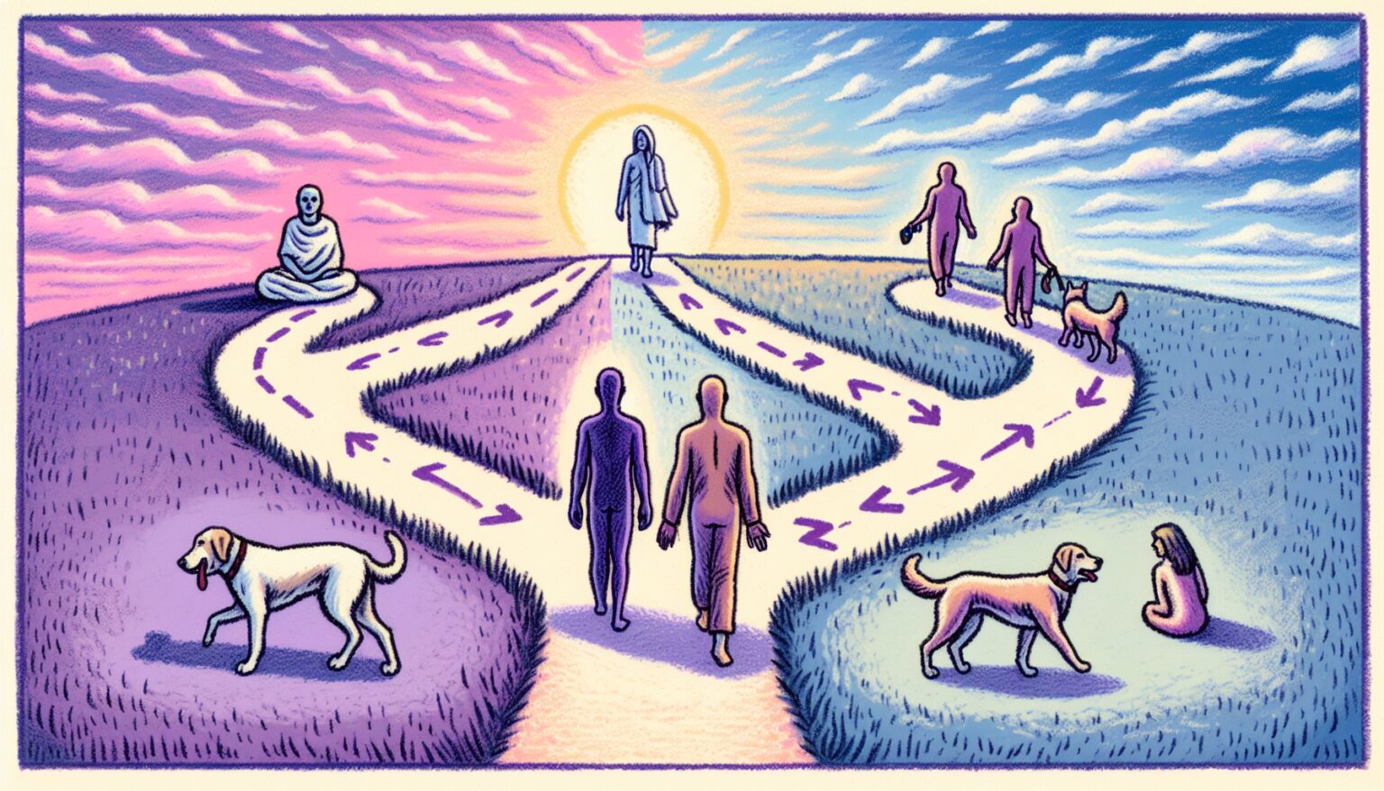 Dream about Swapping Healing Paths with Dogs