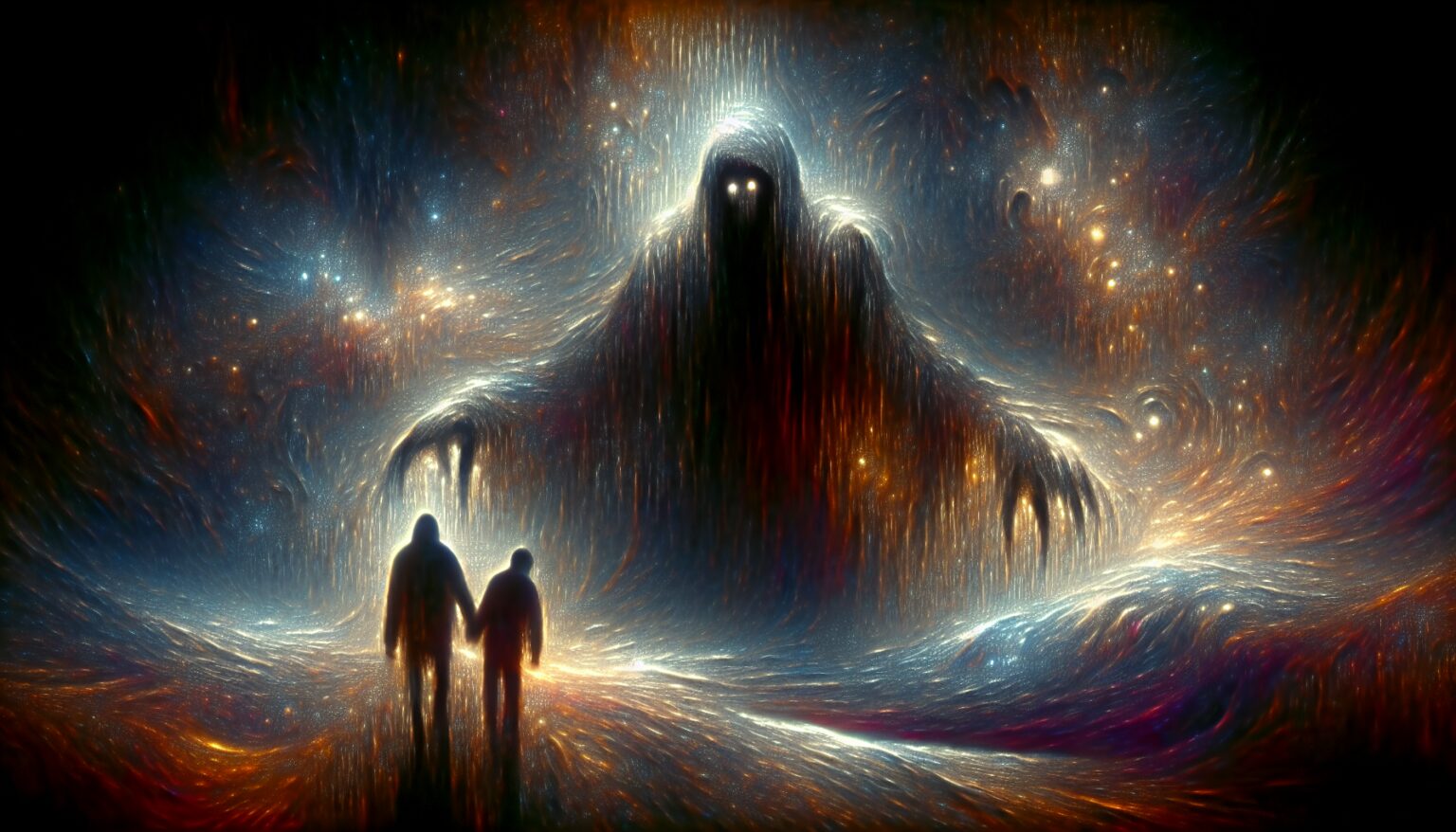 Dream of Scary Figure Hurting My Friend and Me