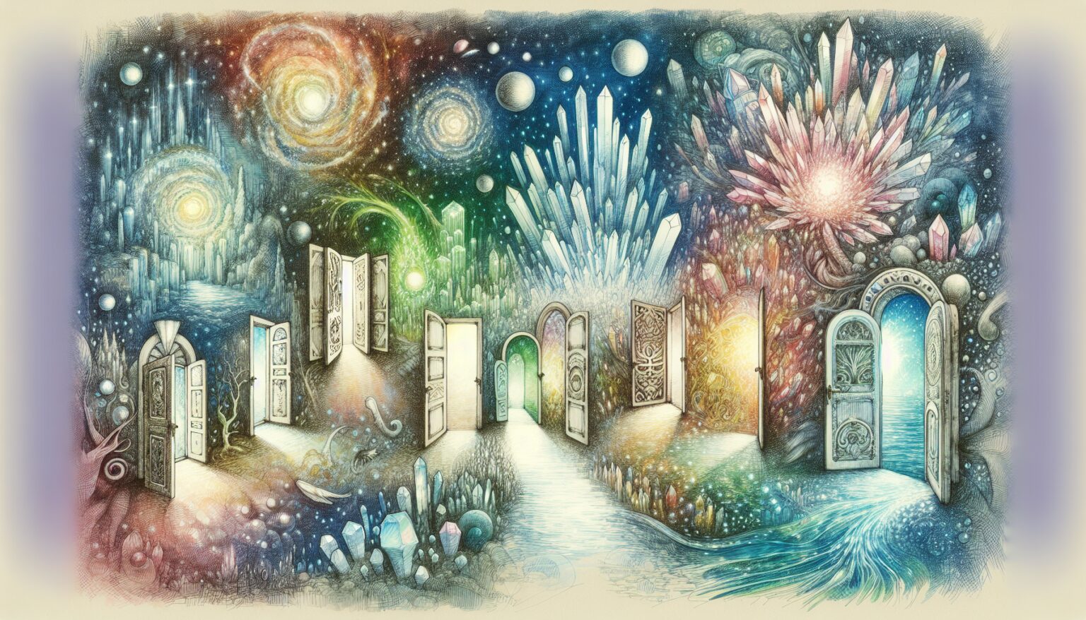 Dreaming of Doors Opening to Mystical Worlds