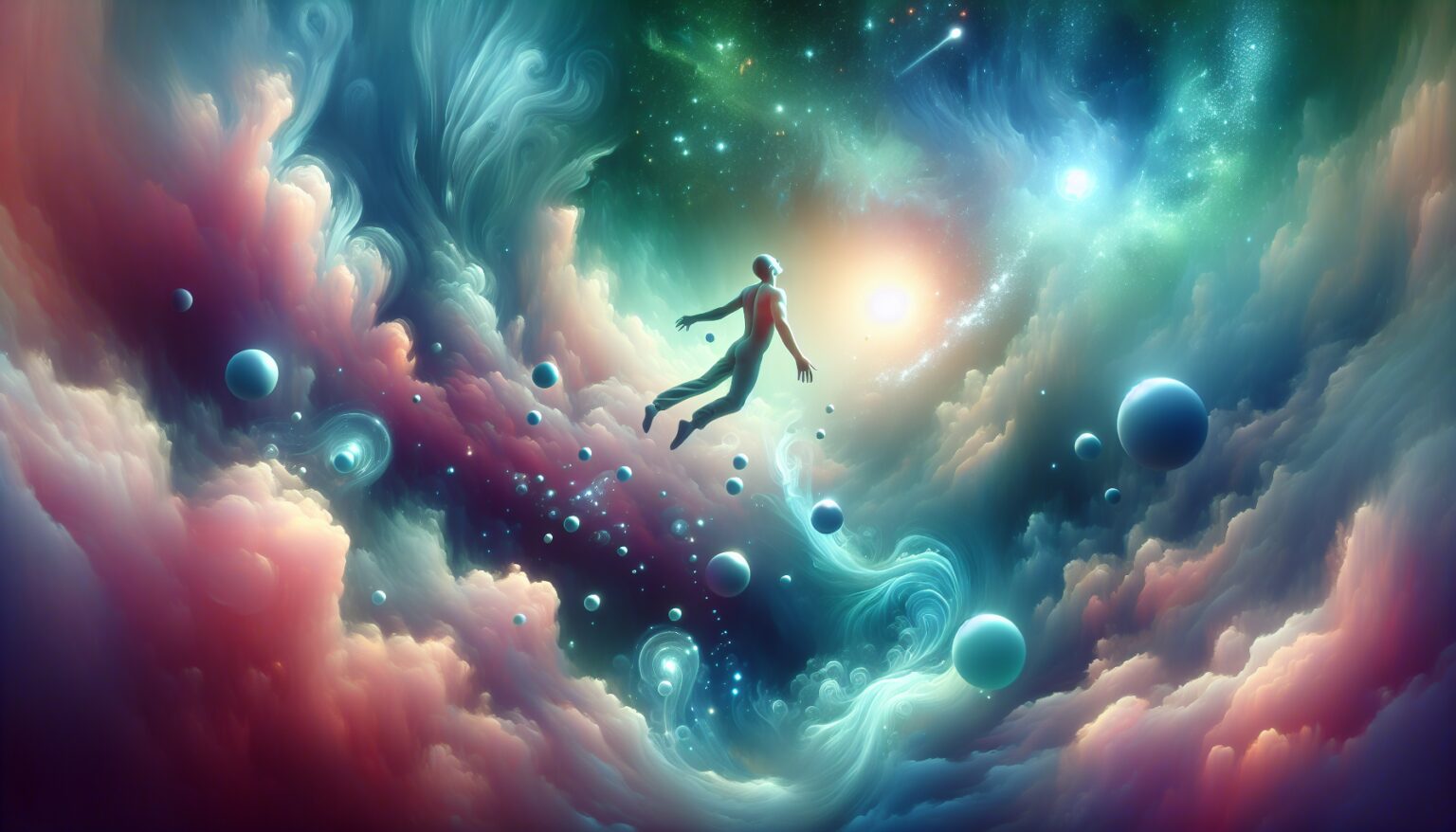 Dreaming of Falling and Flying in a Magic World