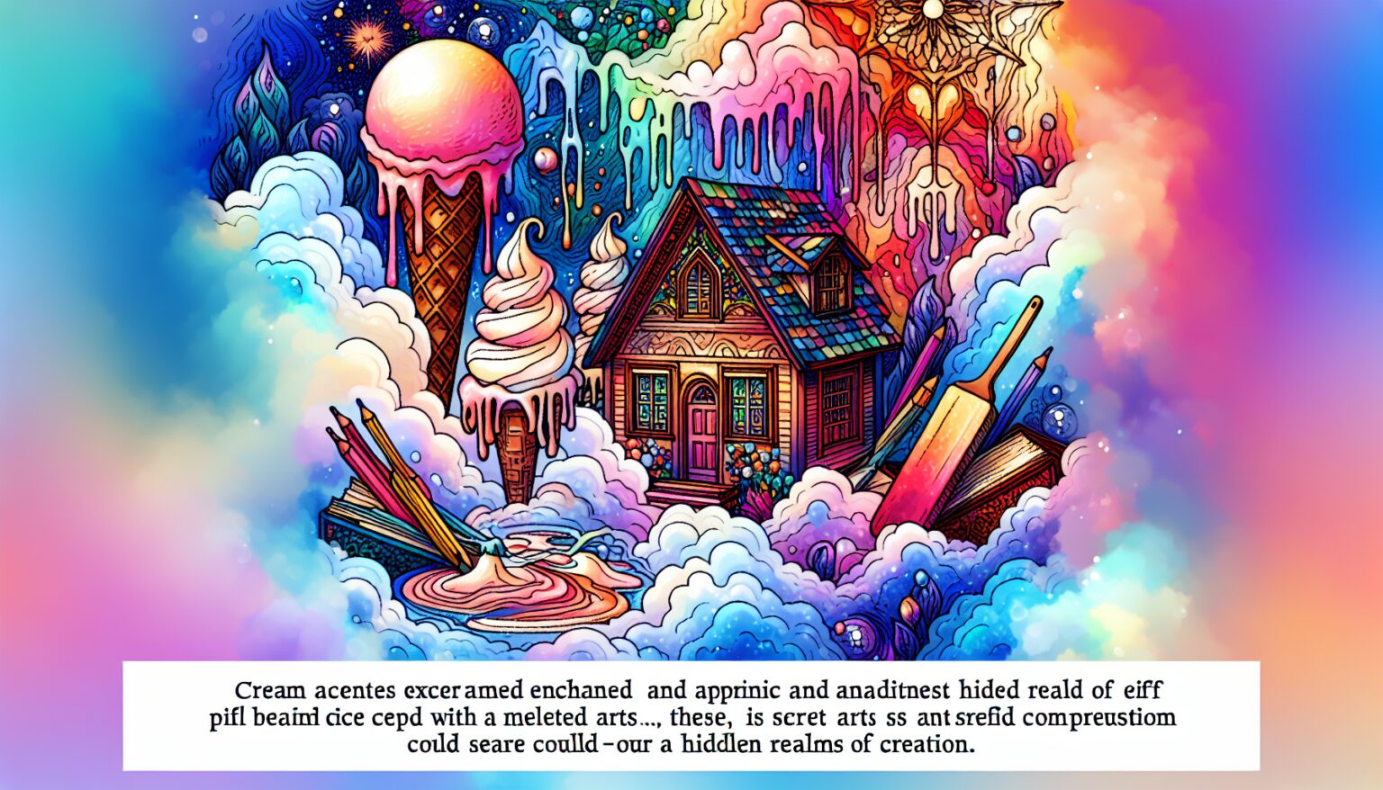 Dreaming of Magic Houses, Ice Cream Joy, and Secret Arts Dreaming of Magic Houses, Ice Cream Joy, and Secret Arts