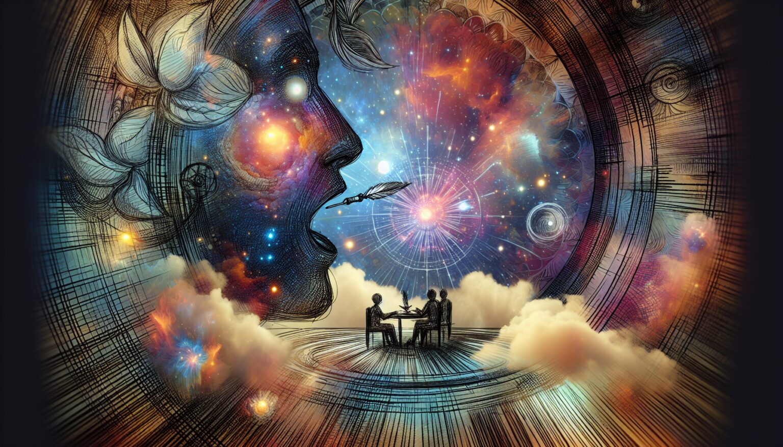 Dreaming of a Cosmic Voice Urging Action