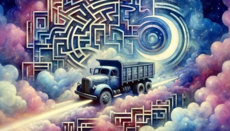 Navigating Life's Maze: Spiritual Growth Reflected in Truck-Driving Dream