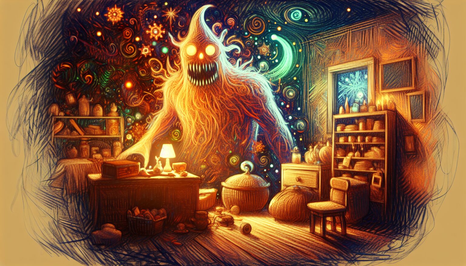 Scary Dream About a Monster in My Special Home