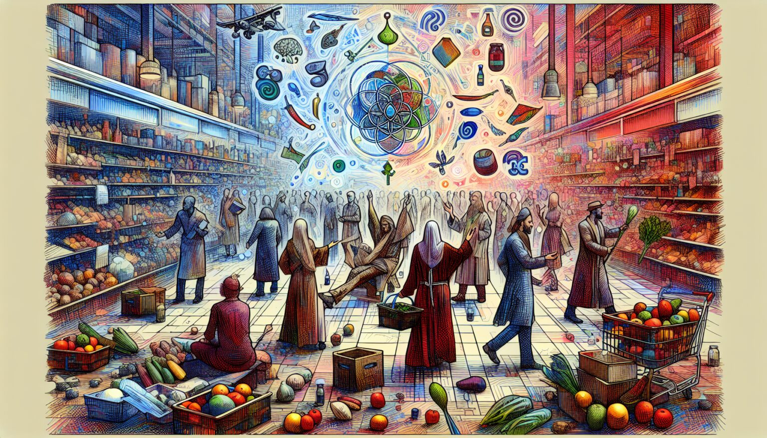 Understanding a Dream of Chaos and Empathy in a Supermarket