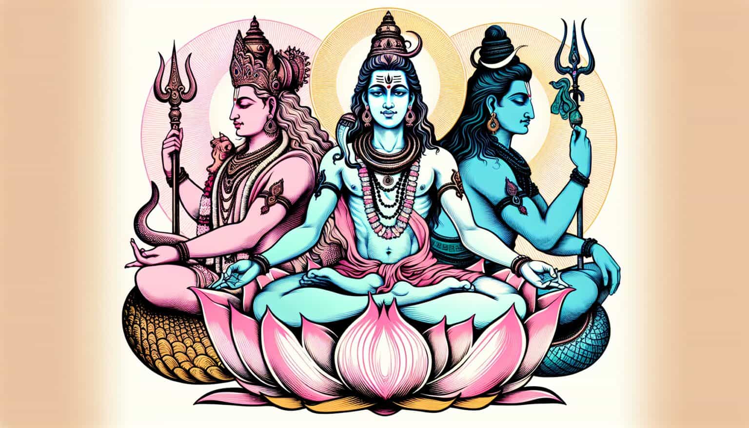 Brahma-Vishnu-Shiva