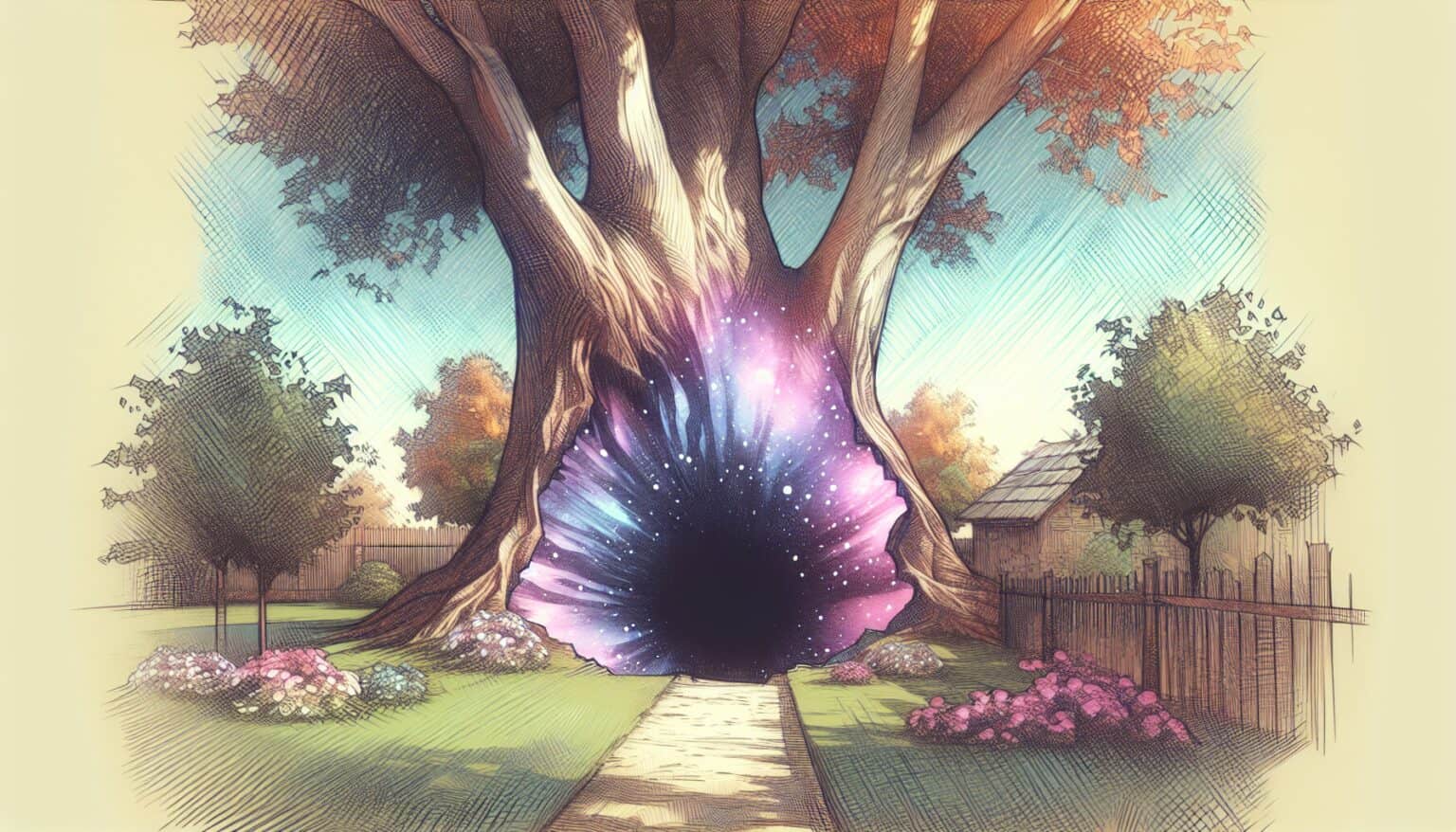 Dream of a Big Scary Hole in My Yard