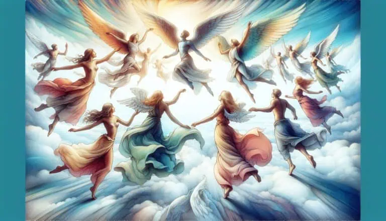 Dreaming of Dancing in the Sky with Angels