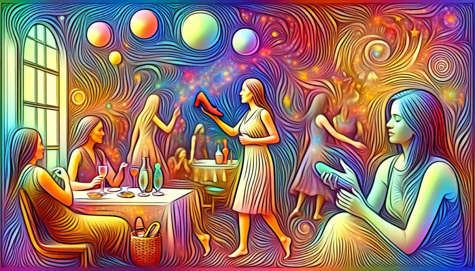 Dreaming of a Big Party with Mom and Lost Shoes