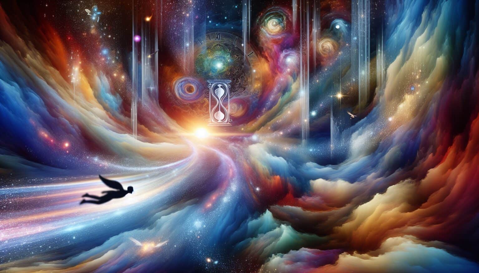 Exploring Space and Time in My Magical Dream Flight