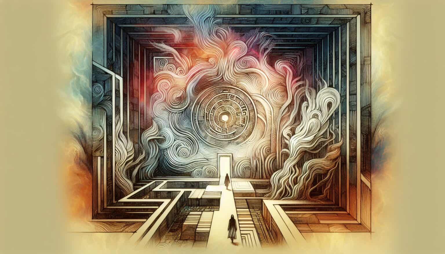 Exploring a Dream Maze with Hidden Tapestries and Fears