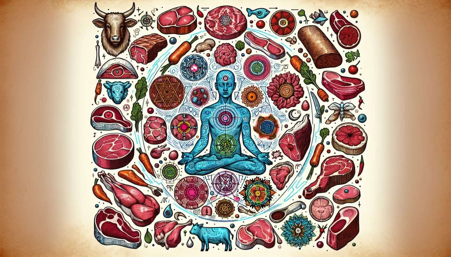 Meat spiritual meaning
