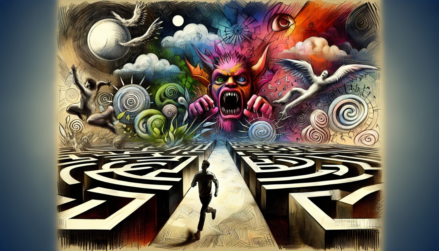 Scary Maze Dream Made Me Run and Sweat