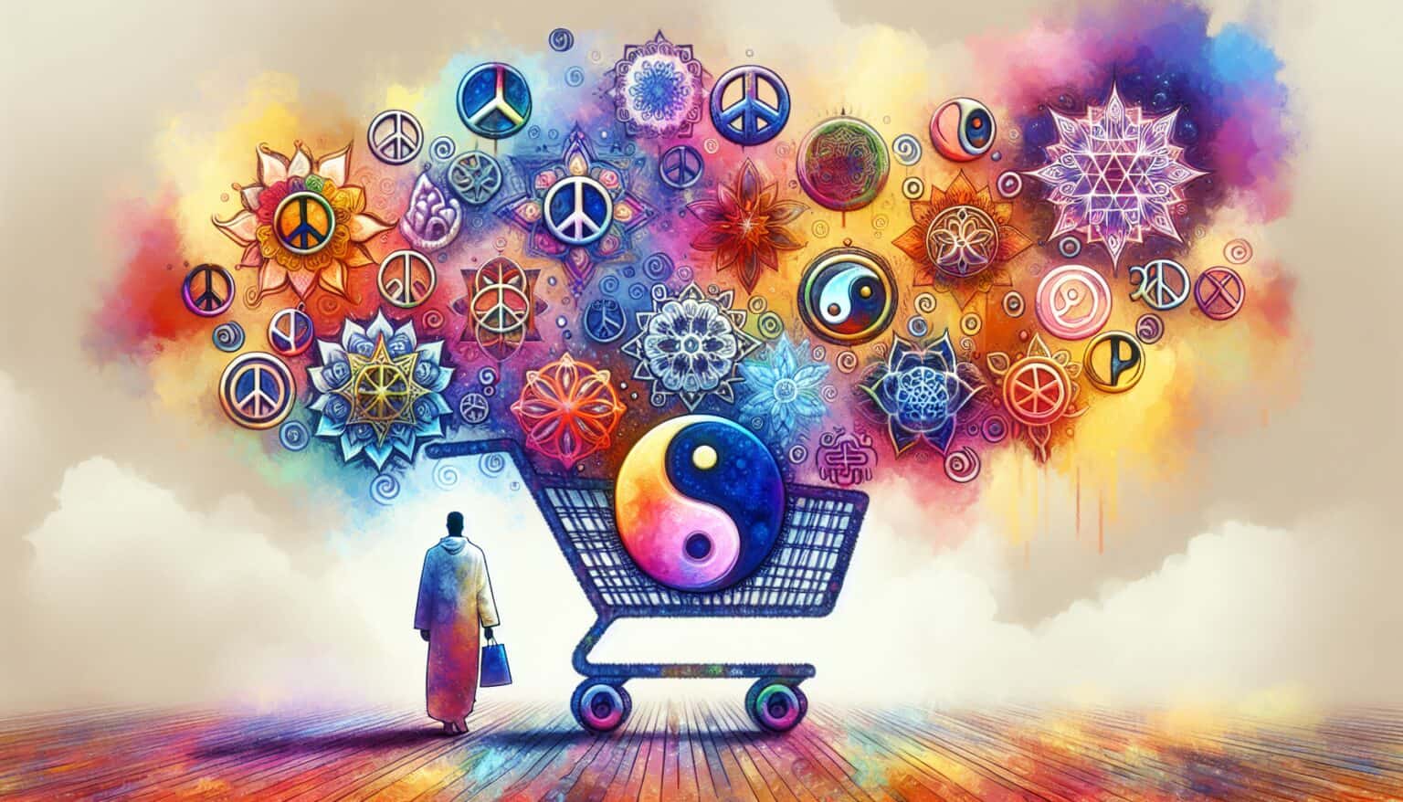 Shopping spiritual meaning