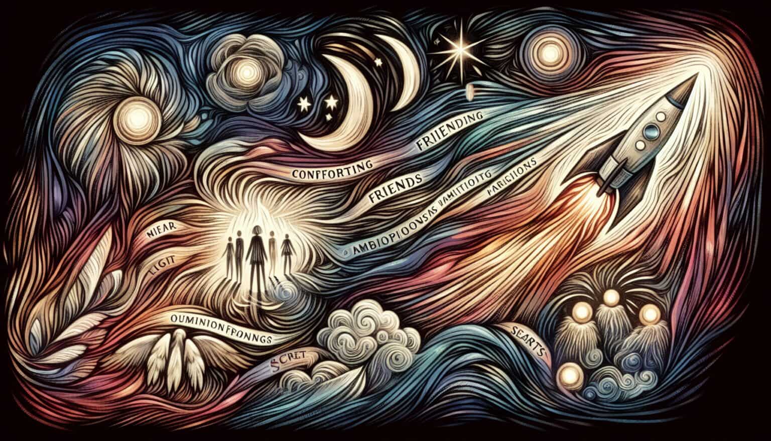 Unpacking a Dream: Fear, Friends, Rockets, and Secrets