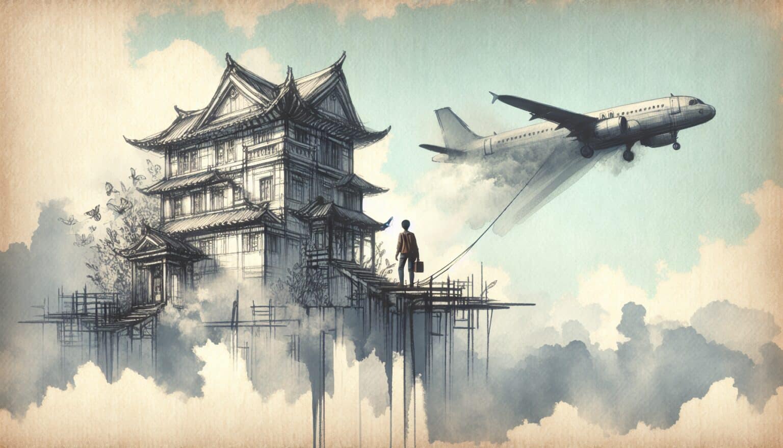 Climbing a Dream House: Scary Heights and a Falling Plane Climbing a Dream House: Scary Heights and a Falling Plane
