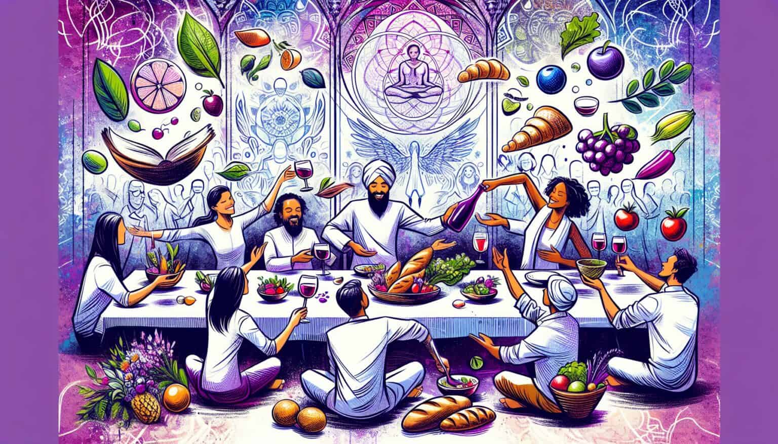 Dining spiritual meaning