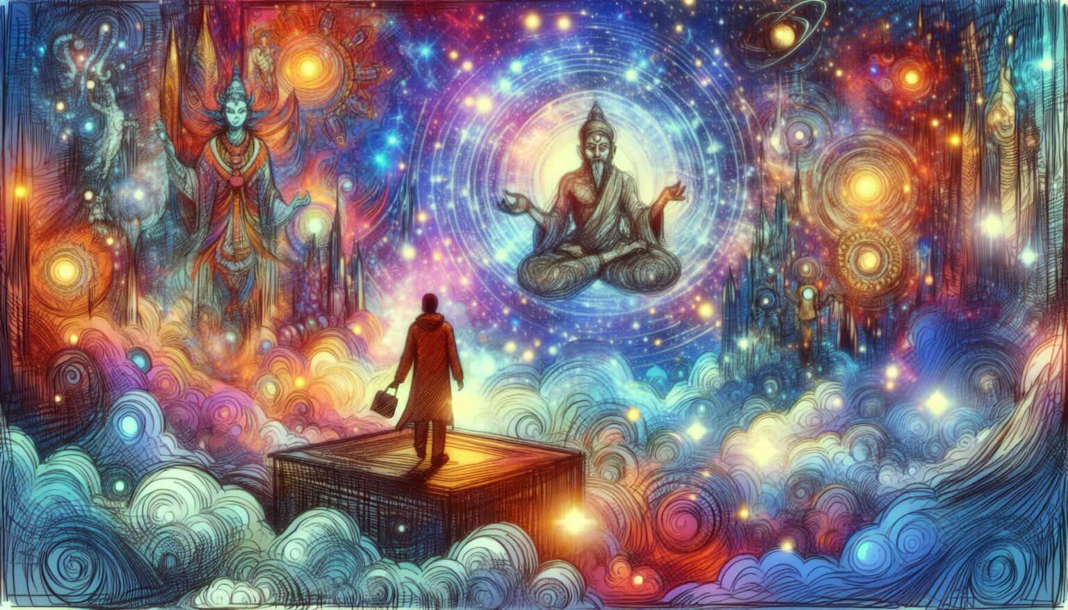 Dreaming of Meeting a Wise Emperor in a Magical Place