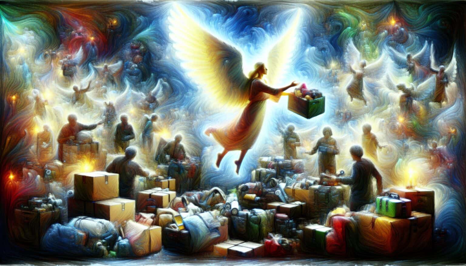 Dreaming of a Busy Packing Adventure with Angel Help