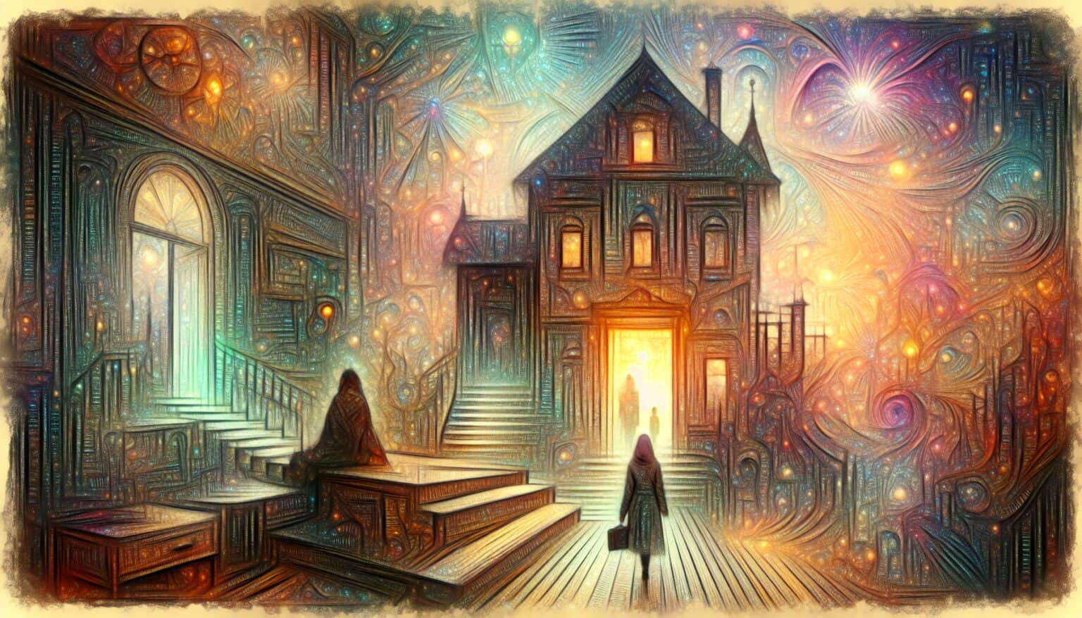 Exploring a Scary Old House in My Dream with a Friend Exploring a Scary Old House in My Dream with a Friend