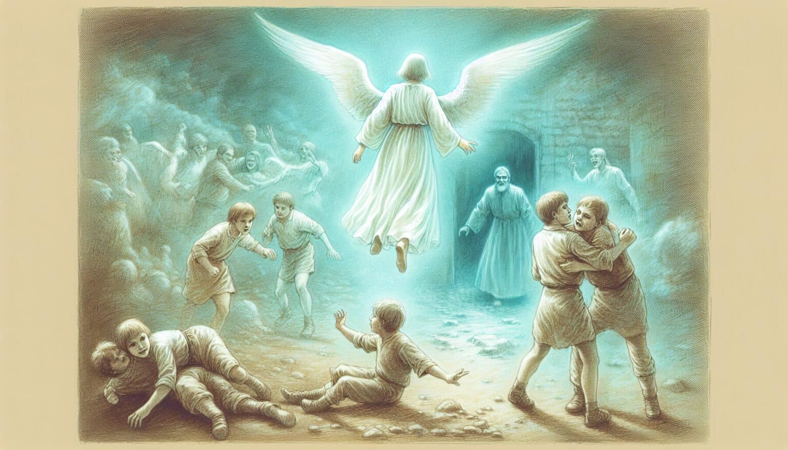 Guardian Watches Kids and Sees Scary Fight Outside Guardian Watches Kids and Sees Scary Fight Outside