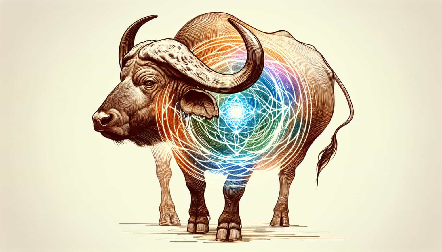 African buffalo spirit animal