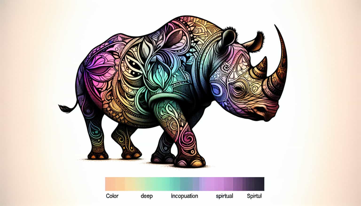 Black Rhino spirit animal