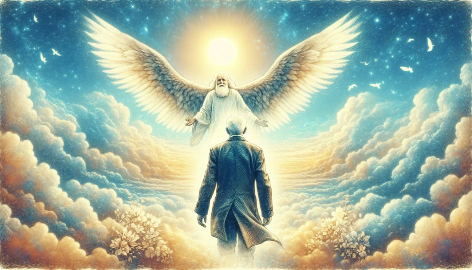Dream Shows Grandpa's Angel Wings, He's in Heaven