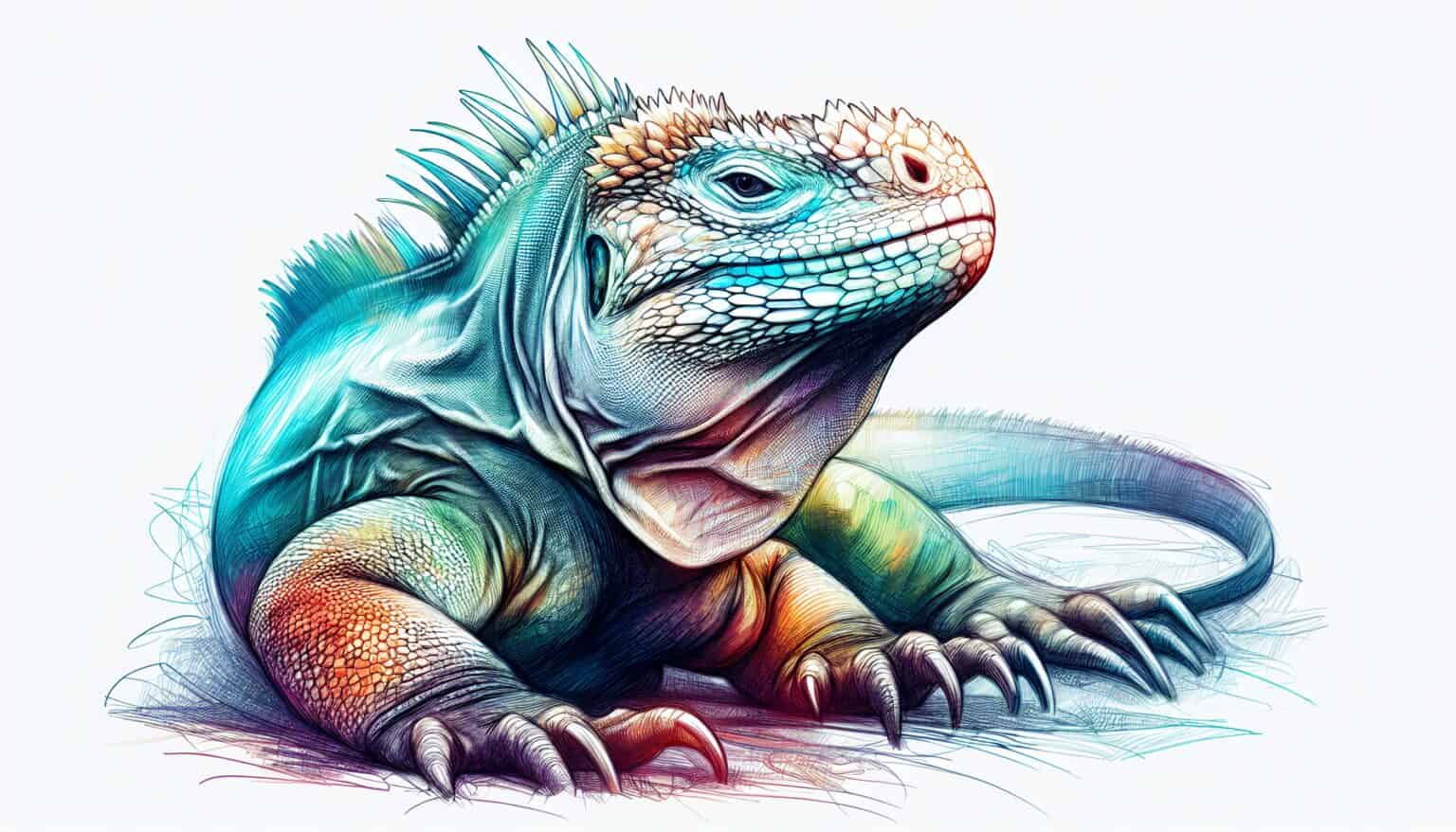 Galapagos Land Iguana spirit animal