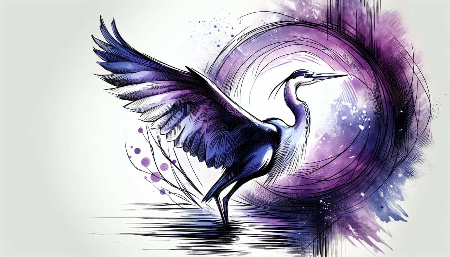 Great blue heron spirit animal