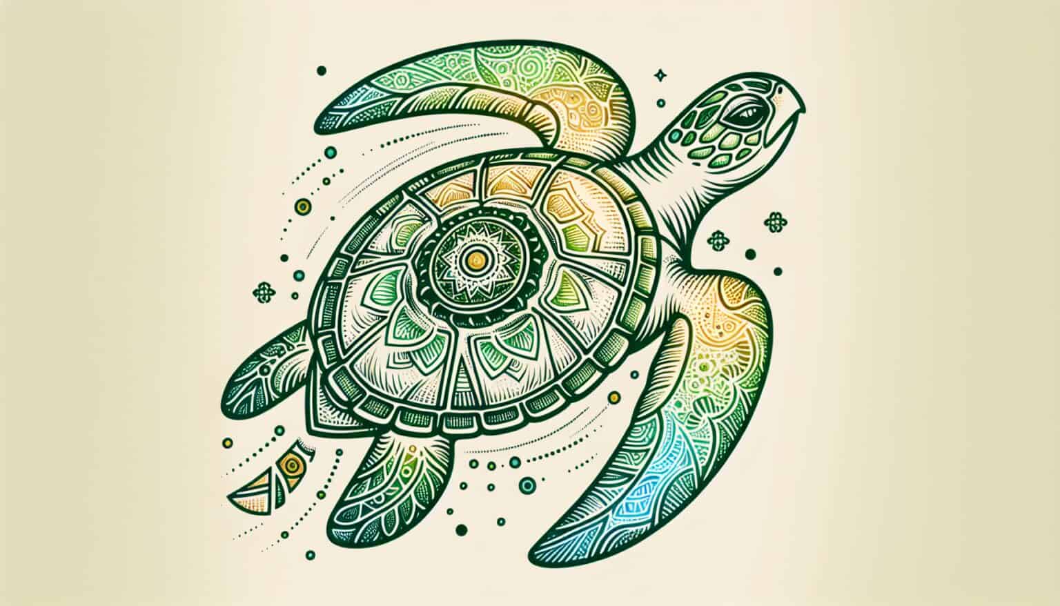 Green Sea Turtle spirit animal