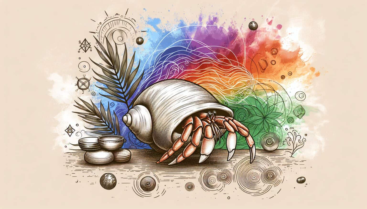 Hermit crab spirit animal