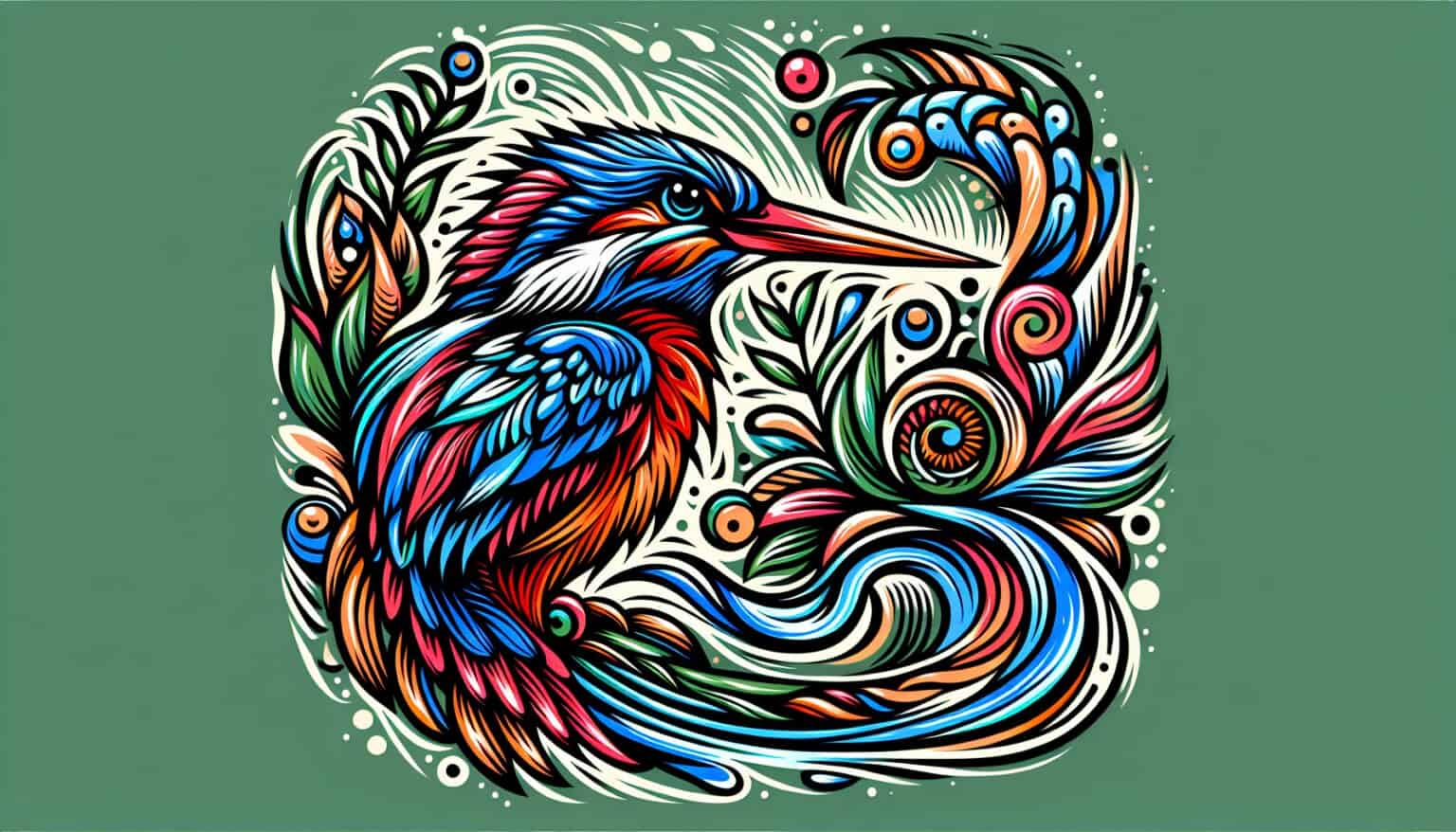 Kingfisher spirit animal