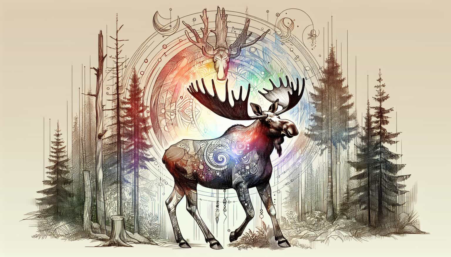 Moose spirit animal Moose spirit animal