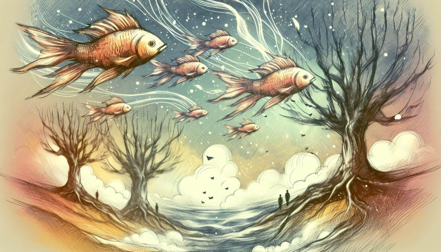 Dream About Flying Fish and Giant Trees